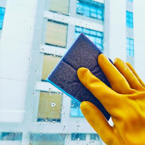 18pcs Sanding Sponge 180 grit Soft Sanding Block Washable and Reusable, Double-Sided Sponge Sanding Blocks Wet Dry Sandpaper Pad for Wood Metal FurniturePaint - style: 180 Grit 18pcs