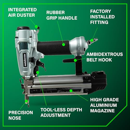 Metabo HPT Brad Nailer, Pneumatic, 18 Gauge, NT50A5