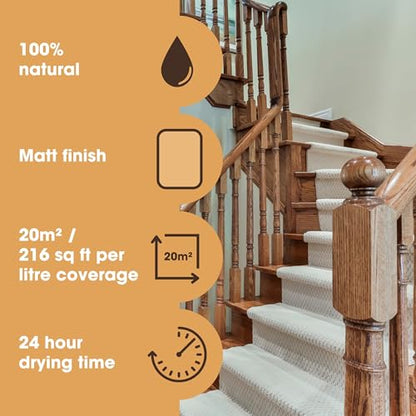Furniture Clinic Pure Tung Oil for Wood 17 oz + Wood Cleaner 8.5 oz | Cleans Furniture, Shelves, Tables, Barstools & Other Surfaces | Non-Toxic Food Grade Water Resistant Tung Oil