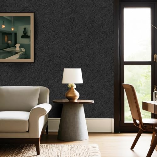 Dark Grey Peel and Stick Self Adhesive Wallpaper Countertop Contact Paper - color: Dark Gray, size: 15.7" x 118"