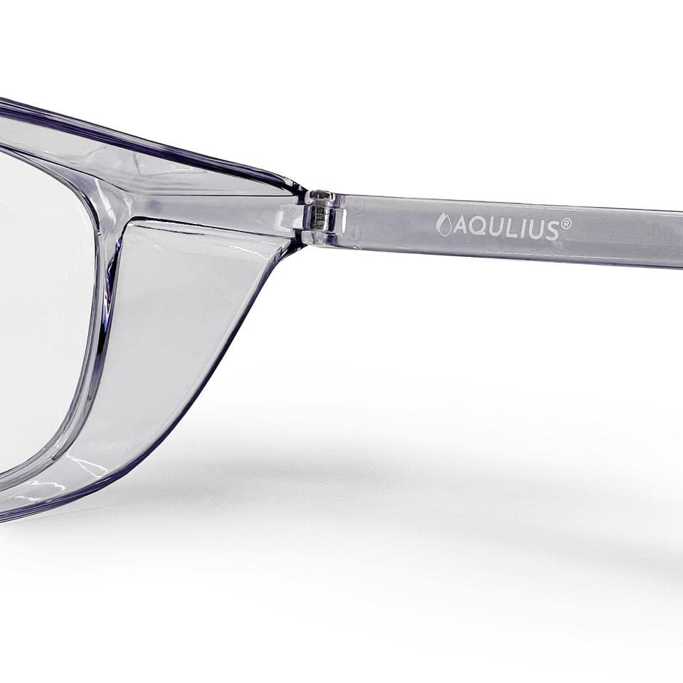 Aqulius Safety Glasses for Women & Men - 2 Pack - Scratch-Resistant Protective Eyewear, Shooting Glasses, Safety Goggles - color: Pink & Clear