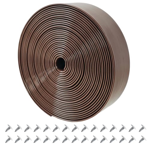 Vinyl Straps for Patio Chair Repair Kit 2'' Wide 30 Ft Long Replacement Straps + 30 Free Rivets for Outdoor Lawn Furniture Chaise Lounge Repair (Brown) - color: Brown, size: 30 Ft strap + 30 rivets