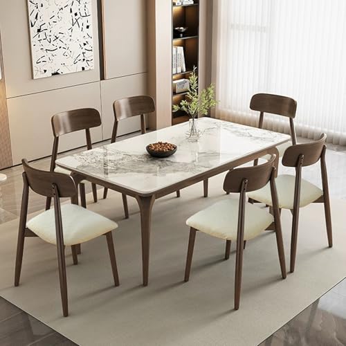 Waterproof Dining Room Chair Covers Set of 6,Beige,Small - color: Beige-diamond Pattern, size: Small-6 PCS
