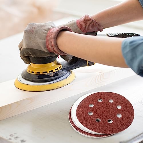 110-Pack 5 Inch 8 Hole Sanding Discs, 40-1000 Grit Hook and Loop Sandpaper - style: 110PCS (40-1000 Grit)