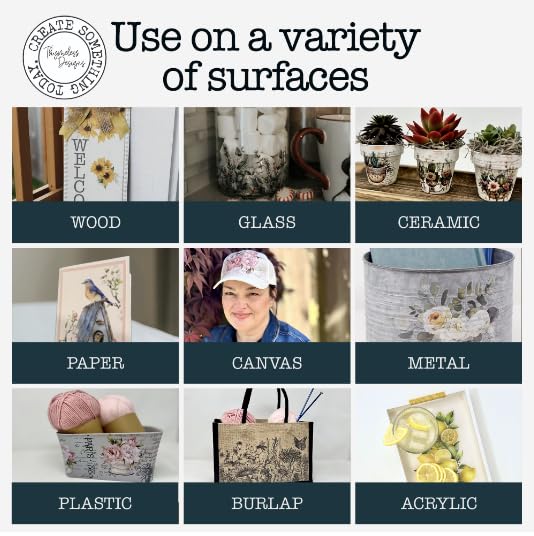 Rub on Transfers for Crafts and Furniture | 3 Design Sheets 6”x 12” | Home Decor Transfers | Furniture and Craft Decals | by Thymeless Designs (Nautical) - style: Nautical