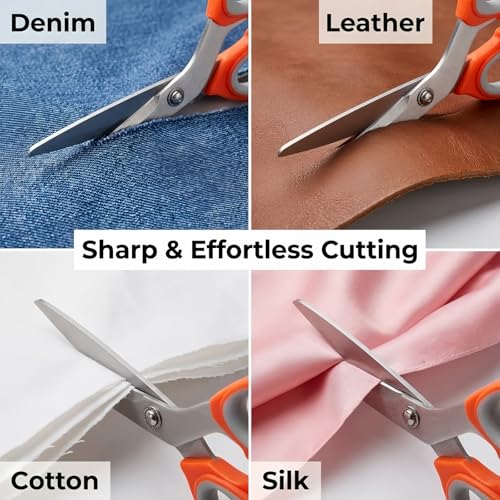 Sewing Kit for Adults, Forypretty Needle and Thread Kitfor Sewing,Professional Sewing Supplies Accessories with Tailor Scissors,43XL Thread,30 Needles,Yarn Snips and More for Travel Home Beginners