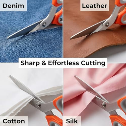 Sewing Kit for Adults, Forypretty Needle and Thread Kitfor Sewing,Professional Sewing Supplies Accessories with Tailor Scissors,43XL Thread,30 Needles,Yarn Snips and More for Travel Home Beginners