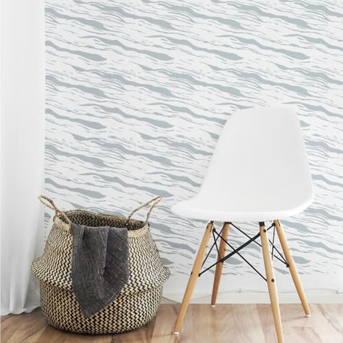 Marble Texture Stencil, Reusable Painting Template for Home Decor - style: Marble Texture