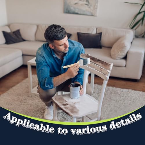 Wesquer 2.5 Inch Angled Paint Brushes 12 Pack Bulk Professional Stain Wood - size: 2.5inch (12 pack)