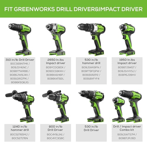 Greenworks 30 Piece Impact Rated Driving Set - size: Tool Only(30-Piece Accessories)