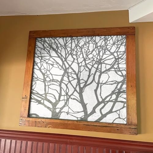 Tree Leaf Vine Stencils for Painting on Wood Large Bird Branches Stencils