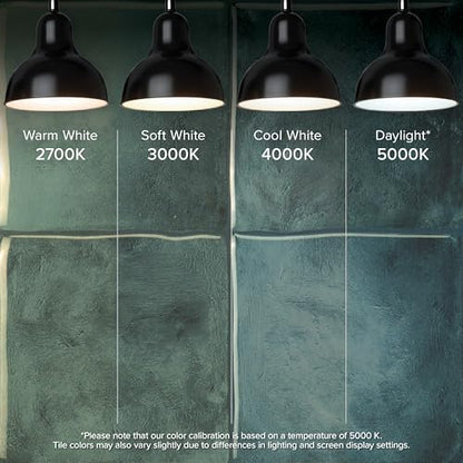 Smart Tiles Peel and stick backsplash, Zellige Teal Green, 9"x9" - color: Teal Green