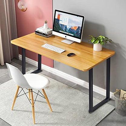 Taelakeni 28 Inch Metal Desk Table Legs, Heavy Duty Industrial Style Dinning Table Leg with Adjustment Feet Pads - color: Square, size: 28 IN