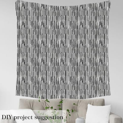 Feelyou Stripes Upholstery - color: Multi 15, size: 1 Yard
