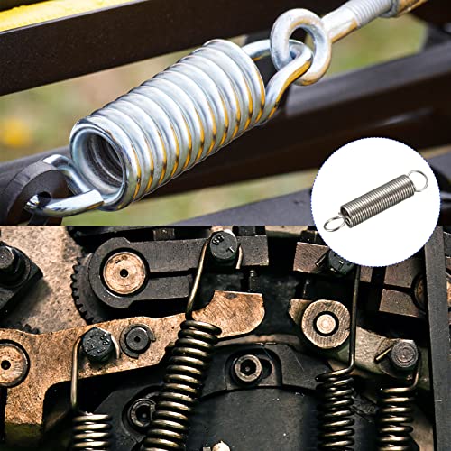 METALLIXITY Extension Spring (0.4x4x20mm/0.016"x0.16"x0.79") 10Pcs - size: 0.016"x0.16"x0.79"