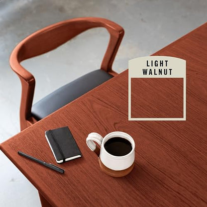 Varathane Premium Fast Dry Light Walnut Wood Stain - color: Light Walnut, size: 1 Quart (Pack of 1)
