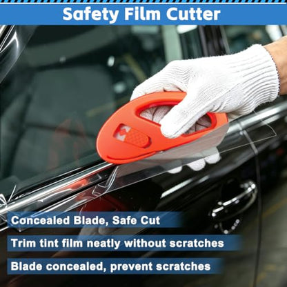 Vicsamer Film Installation Tools Set,Scratch-Free for Car Vinyl & Tint