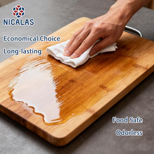 Mineral Oil 12oz – Food Grade for Cutting Boards & Butcher Block