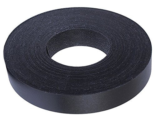 Edge Supply Black Melamine 13/16 inch X 250 ft roll of Black Edge Banding – Pre-glued Flexible Edging – Easy Application Iron-On Edging for Cabinet Repairs, Furniture Restoration (13/16 inch x 250 ft) - size: 13/16 inch x 250 ft