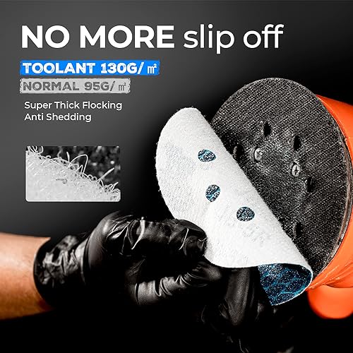 toolant Diamond Shape 5" 60-400 Grit Sanding Discs, 50Pack - style: (5 inches)50pcs