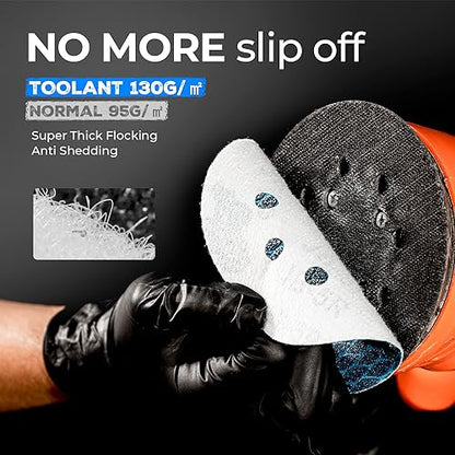toolant Diamond Shape 5" 60-400 Grit Sanding Discs, 50Pack - style: (5 inches)50pcs