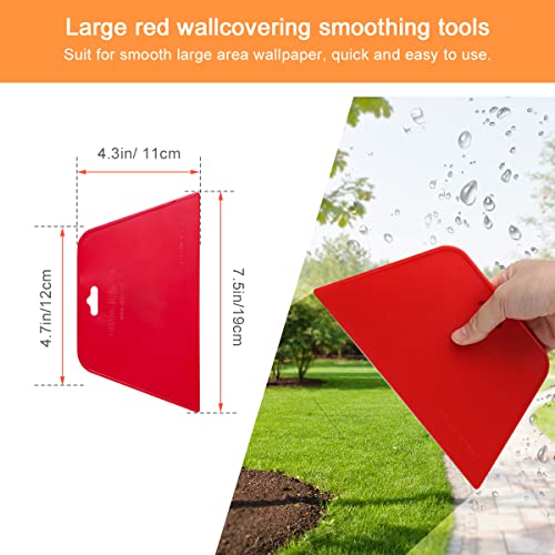 Luxiv 5 Pcs Car Window Tint Application Tool Kit, Film Squeegees Scrapers