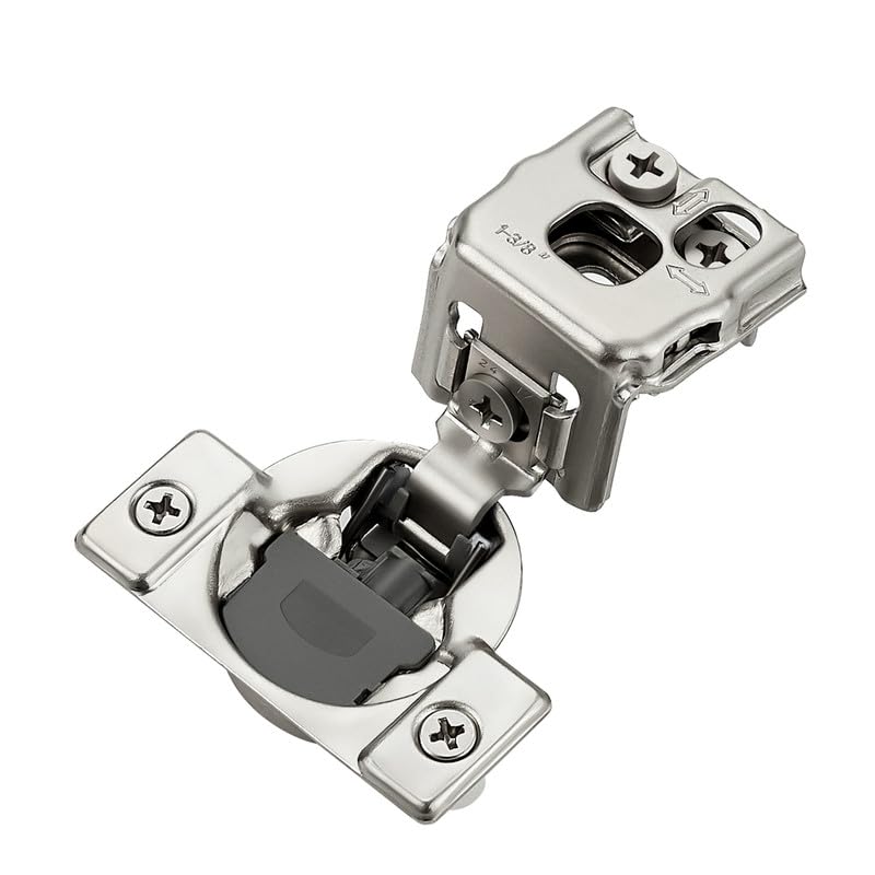 HOME EDIT 5 Pair 1-3/8 Inch Overlay Soft Close Cabinet Hinges Door Hinges - size: 1-3/8 inch Overlay