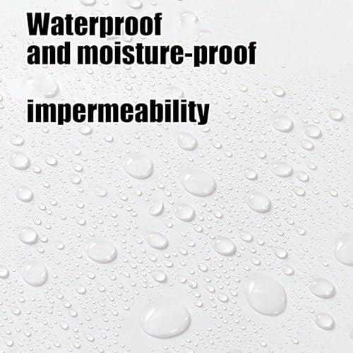 Chejiaye 10pcs Marble Peel and Stick Backsplash Waterproof Washroom Wall Panels, Peel and Stick Tile, PVC Foam Wall Panels for Kitchen,Pure White,Slightly Yellowish(Not Real Tile,11.8" x 11.8")