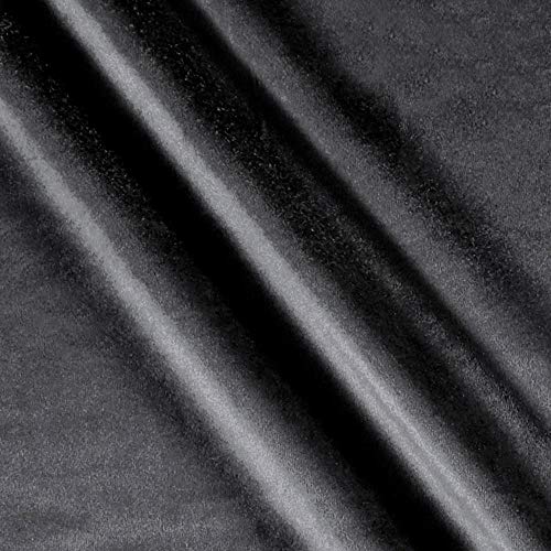 Royal Velvet Grey, Fabric by the Yard - color: Gray