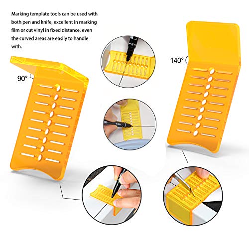 Pro Vinyl Wraps Applicator Tool Kit Window Tint Film Car Wrapping Tools