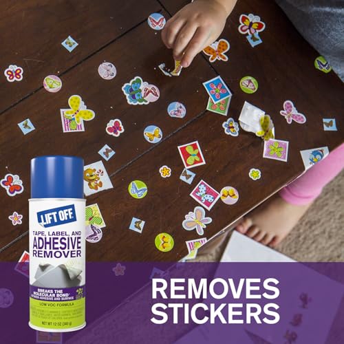 Lift Off Tape, Label, & Adhesive Remover, 12 oz, 40211