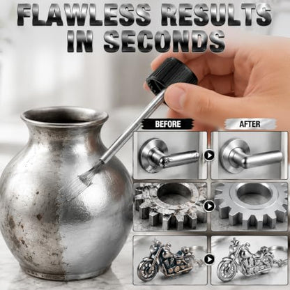 JAOJAO Silver Paint For Metal 100ml Precise Repair Effective Coverage