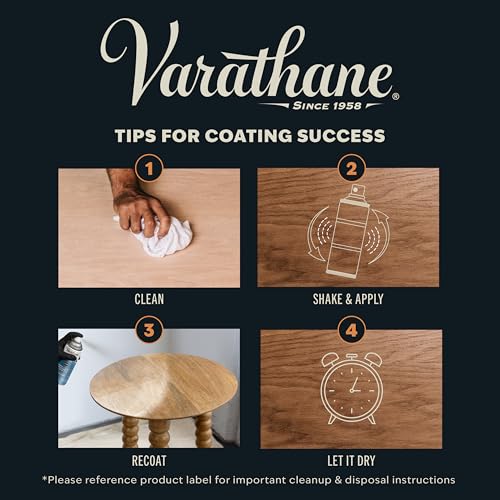 Varathane Ultimate Gloss Clear Polyurethane - color: Semi-Gloss, size: 11.25 Ounce (Pack of 6)