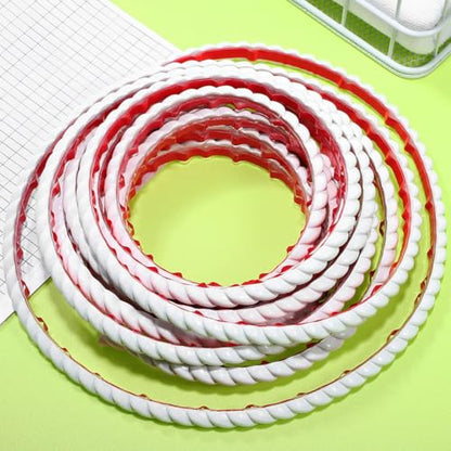 Tofficu Flexible Wall Molding Trim Peel and Stick Mirror Border for Bathroom Wall Corner Gaps Easy to Cut and Shape 196.85 0.59 0.31 in