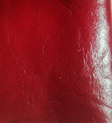 Reed Leather Hides - Cow Leather for Arts and Crafts (8 inches X 11 Inches, Red) - color: Red, size: 0.6 Square Foot