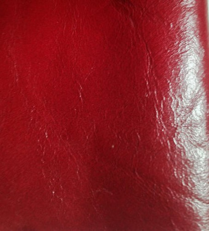 Reed Leather Hides - Cow Leather for Arts and Crafts (8 inches X 11 Inches, Red) - color: Red, size: 0.6 Square Foot