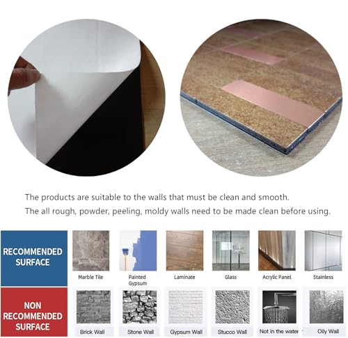 XUANINY Peel and Stick Tile Backsplash Self- Adhesive Wall Tiles Aluminum Mosaic Sticker for Kitchen (11.33"x11.92" Per Sheet, Pack of 10 pcs) (Golden Yellow 10) - color: Golden Yellow 10