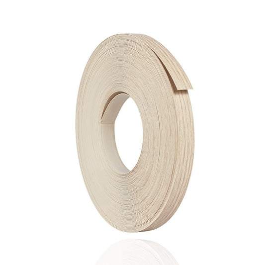 Light Oak Edge Banding, 15/16" x 300ft PVC Edge Banding Tape, 1mm Thick Wood Grain Veneer Edging Master Roll for Furniture Manufacturing, Shops & Bulk Commercial Projects - color: Light Oak, size: 15/16 inch X 300 ft