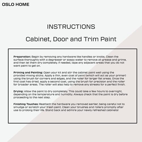 7-Piece Paint Makeover Kit, Slate Gray, 64oz, Satin