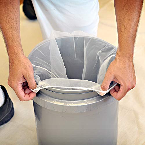 Trimaco SuperTuff Regular Mesh/Elastic Top Bag Strainers, 5 Gallon, 6 Pack
