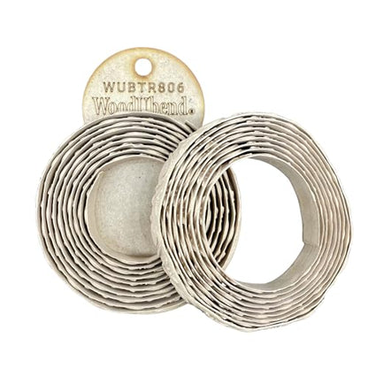 WoodUBend Trim TR806 215x1.3cm Heat Bendable & Flexible Wood Trims - DIY Craft, Furniture & Home Decor - Easy to Apply & Paint - Versatile, Reusable & Durable - size: TR806