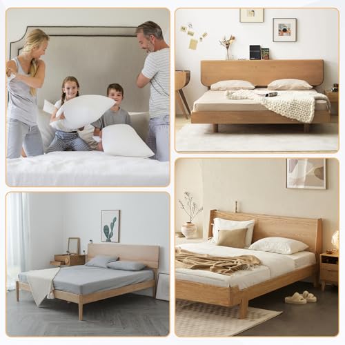 2Pcs Queen Bed Modification Plate, Headboard Attachment Kit - color: Black, size: Bed Frame Brackets