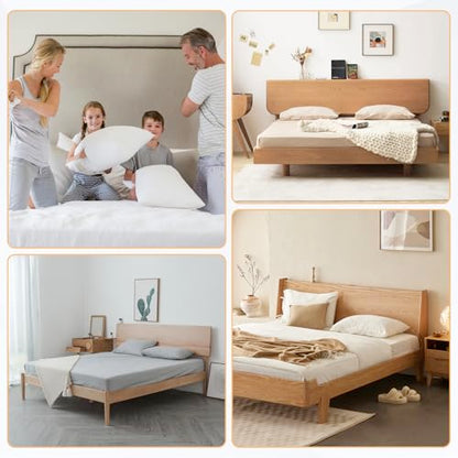 2Pcs Queen Bed Modification Plate, Headboard Attachment Kit - color: Black, size: Bed Frame Brackets