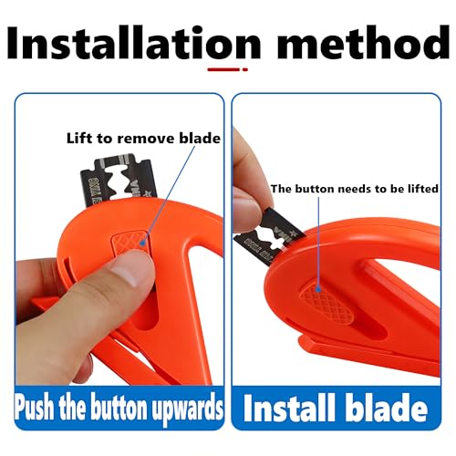 35Pcs Car Vinyl Wrap Tool Kit with Spray Bottle, Window Tint Application Tools, Felt Squeegee, Utility Knife, Edge Sticks, Work Gloves, Eagle Beak Gap Tool, Wallpaper PPF Install Kit for Auto Home DIY - color: Blue