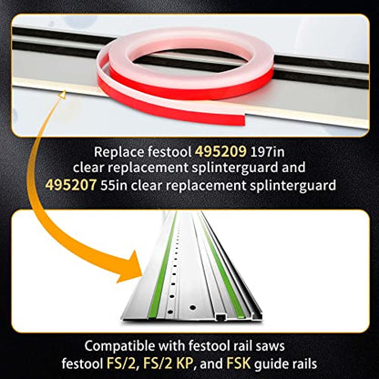 495209 197In for festool Splinter Guard Replacement Strip FS-SP 5000