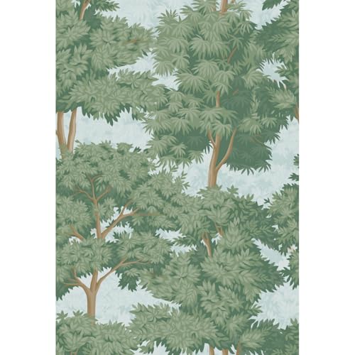 Main Street Peel and Stick Wallpaper Sheets, Toile Forest, 12-Pack - style: Toile Forest