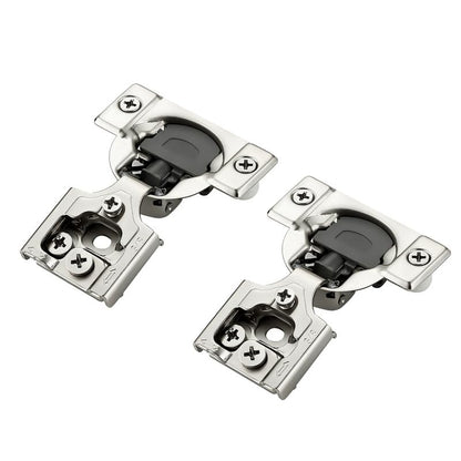 Soft Close Hinges for Kitchen Cabinet Hinges, 3/8 Inch Overlay, 10 Pack - size: 3/8 inch Overlay