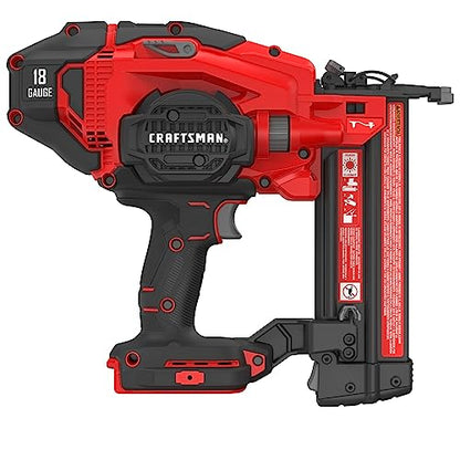 CRAFTSMAN V20 Brad Nailer, 18GA, Cordless, Bare Tool Only (CMCN618B)