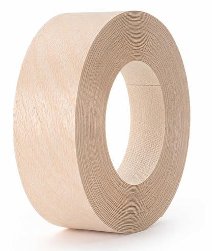 Birch Edge Banding 1-3/4 Inch x 100 Ft Preglued Iron on Wood Veneer Tape, Natural Birch Iron-On Veneer Edging, Flexible Hot Melt Adhesive Plywood Band Roll for Cabinet and Table Repair - color: Birch, size: 1-3/4 inch X 100 ft