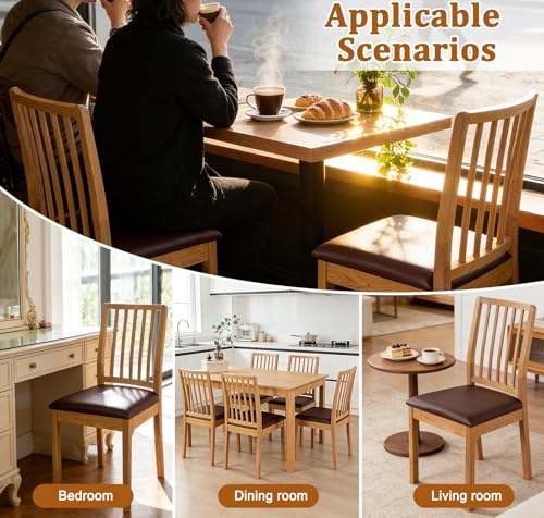 Chair Covers Waterproof,Chair Covers for Dining Chairs,Coffee,Set of 2 - color: Model a - Coffee, size: set of 2